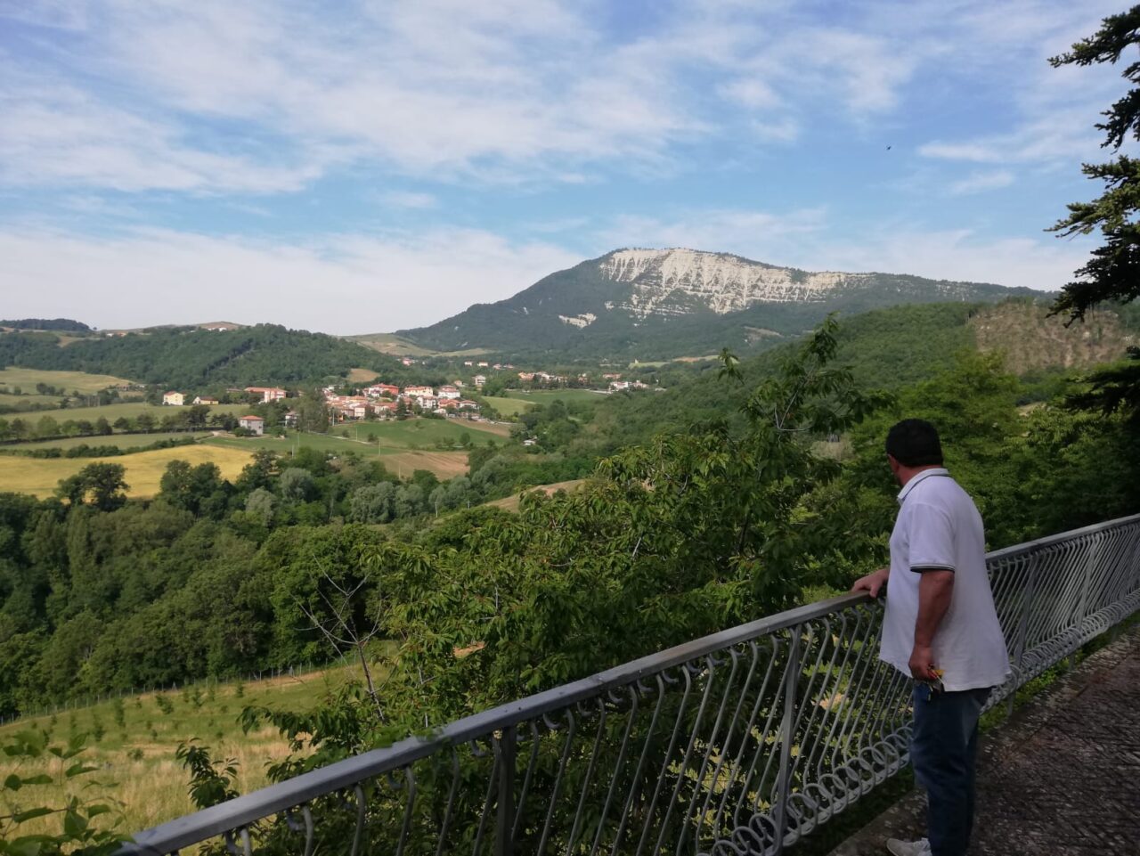 Panorama dal balcone