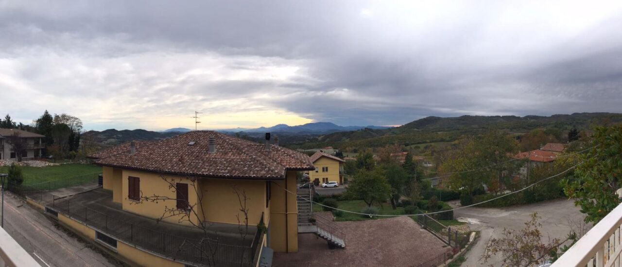 panorama dal balcone